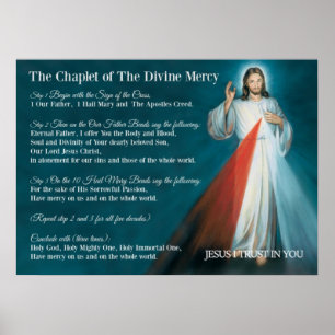Capela de Poster de Oração Divina Compaixão