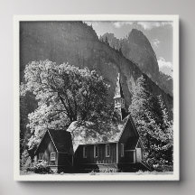 Capela Yosemite USA Black & White