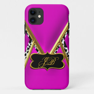 Capinha Case-Mate para iPhone 5 Rosa Quente Dourad