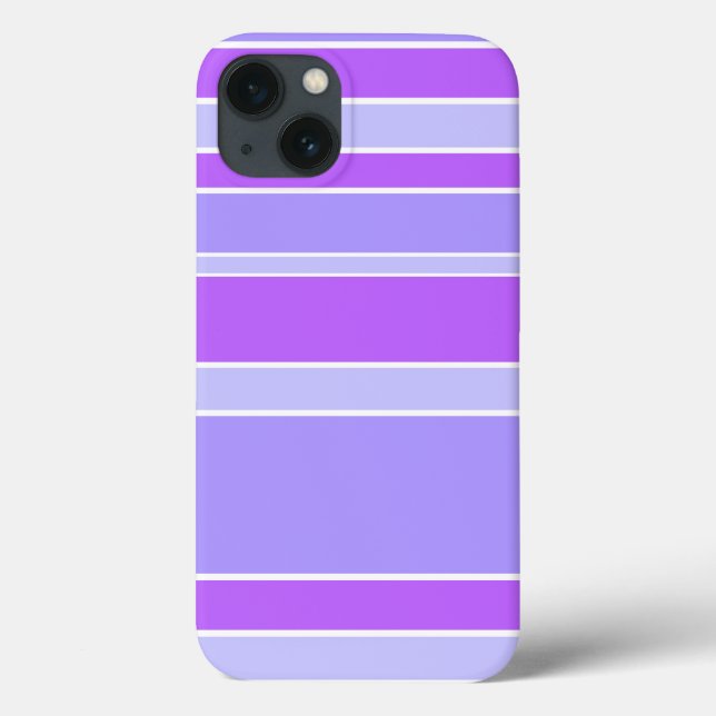Capinha Case-Mate para iPhone com listras violeta (Verso)