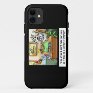 Capinha de iPhone5/5S "Fluffy Cohen" Advogada Gata