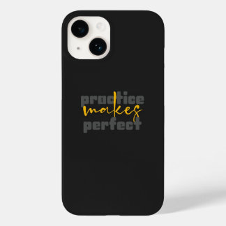 Capinha de iPhone 14 Preta Fosca Inspiradora