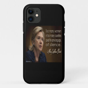 Capinha de iPhone 6 Hillary Clinton Mulheres R Sil