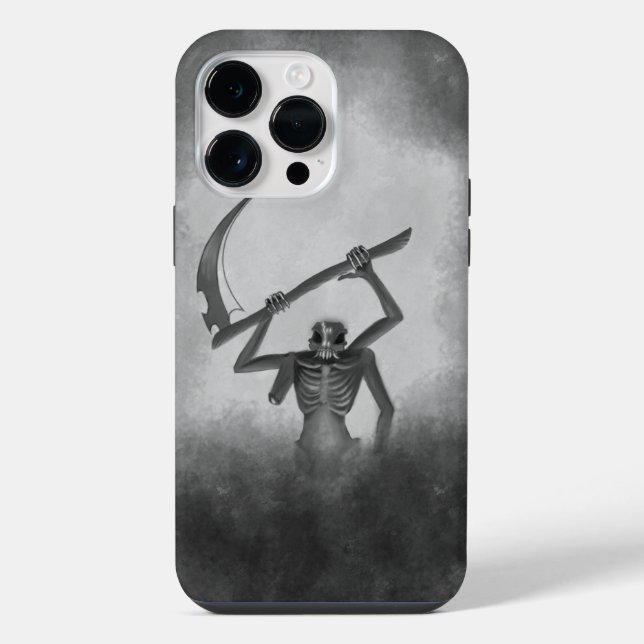 capinha de iPhone da ceifadora (Verso)