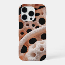 Capinha de iPhone em Terracota Abstrata Moderna