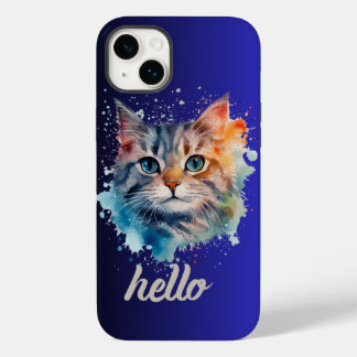 Capinha de iPhone Hello Cat