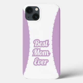 Capinha de iPhone Lavender Best Mom Ever