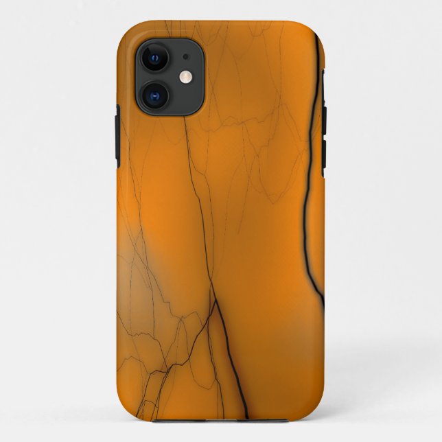 capinha de iphone lightning laranja (Verso)