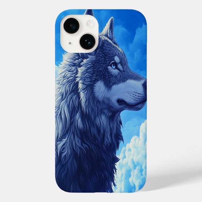🐺 Capinha de iPhone Lunar Howl (Verso)