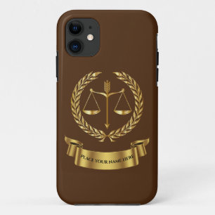Capinha de iPhone Personalizada para Advogado Case