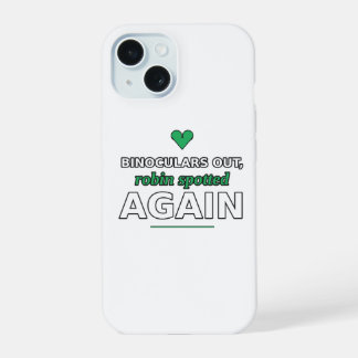 Capinha de Telefone Binóculos Fora, Robin Avistado