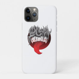 Capinha de telefone branca com elementos artístico