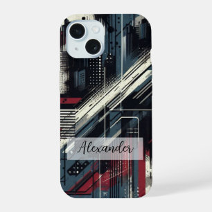 Capinha de Telefone com Arte de Grafite Brilhante