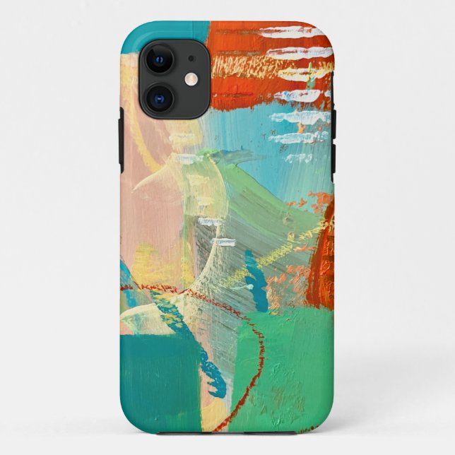 Capinha de telefone com design de parquinho (Verso)