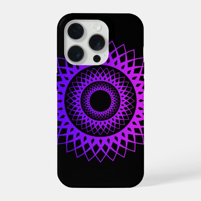 Capinha de Telefone com Design Geométrico (Verso)