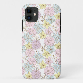 capinha de telefone com flores da primavera
