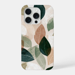 Capinha de Telefone com Folha Botânica Moderna – T