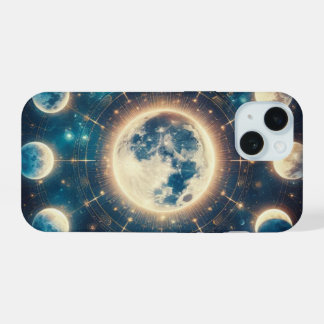 capinha de telefone com tema celestial