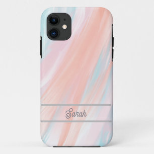 Capinha de Telefone Customizável de Aquarela Paste