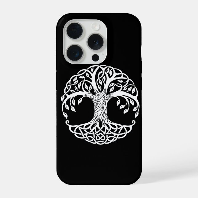capinha de telefone de árvore celta (Verso)