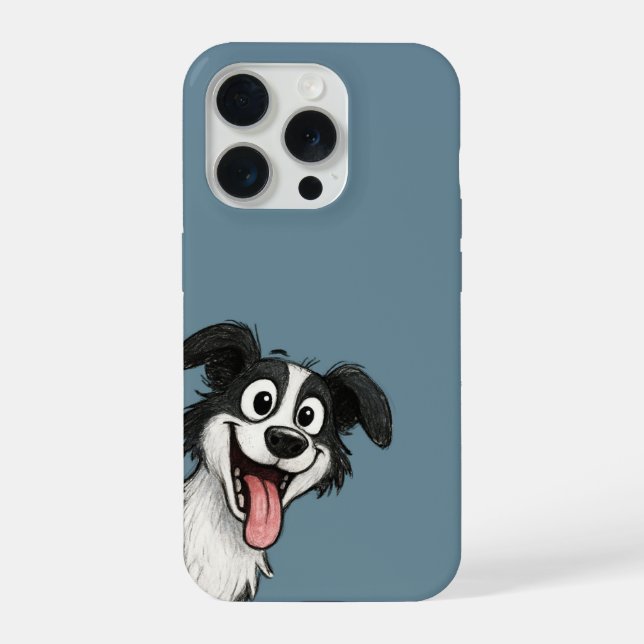Capinha de telefone de cachorro fofo (Verso)