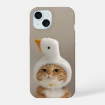 Capinha de Telefone de Gato Engraçado – Estojo Aju