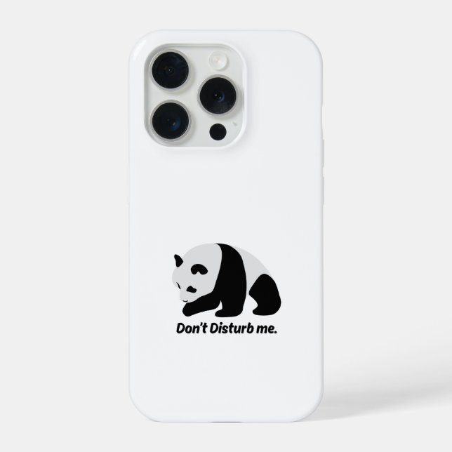 Capinha de Telefone de Panda de Desenho Animado En (Verso)