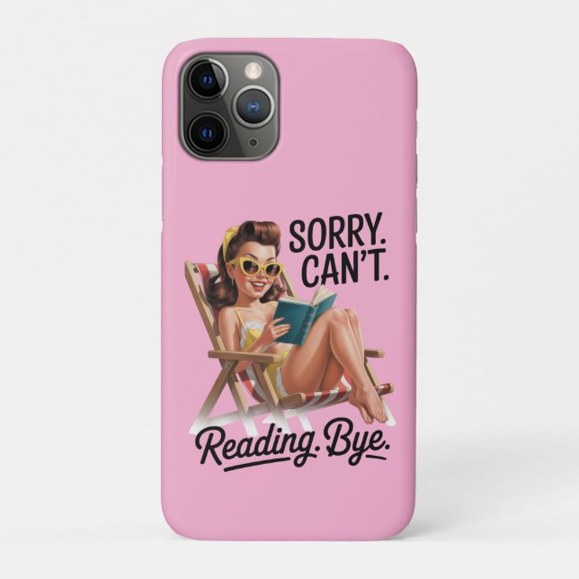 Capinha de Telefone de Praia Engraçada (Verso)