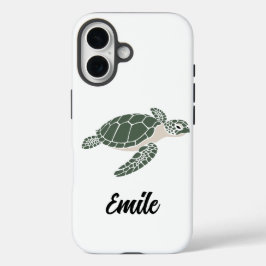 capinha de telefone de tartaruga fofa