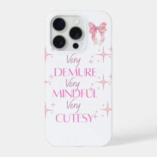 Capinha de Telefone Estética Rosa Muito Fofa