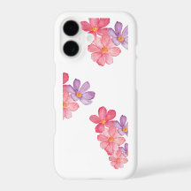Capinha de telefone floral, capa de telefone de fl