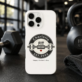 Capinha de Telefone Personalizada para Mãe Fitness