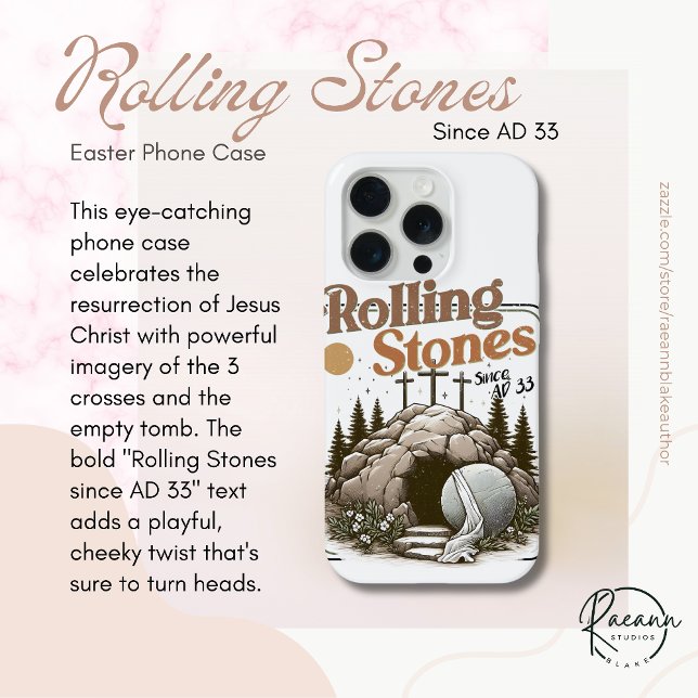 Capinha de telefone "Rolling Stones desde AD 33" d (Criador carregado)