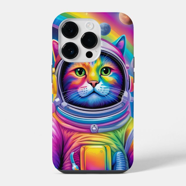 Capinha de telefone Space Cat (Verso)