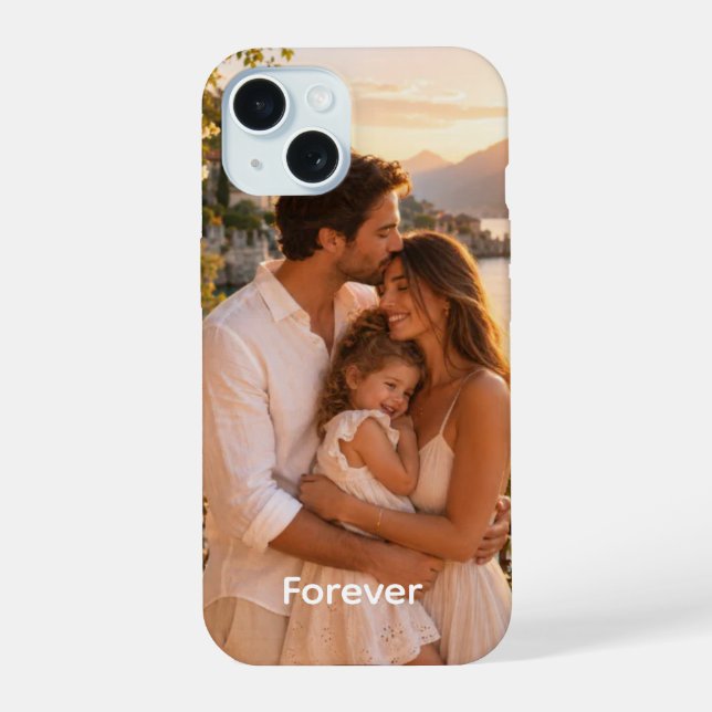 Capinha para iPhone 15: Presente Personalizado com (Verso)