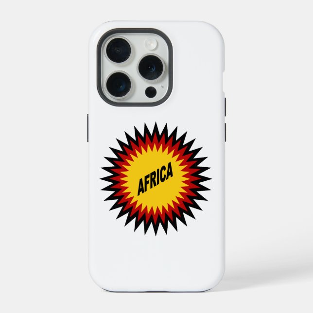 capinha para iPhone 15 Pro SOL ÁFRICA  (Verso)