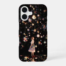 Capinha para iPhone 16 Noite Estrelada com Orbes R