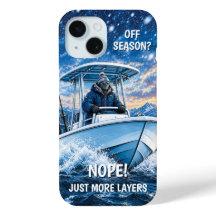 Capinha personalizada engraçada de pesca de invern