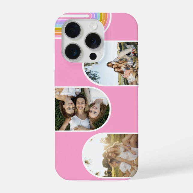 Capinha Personalizada Rosa Fofo Moderno Layout de  (Verso)