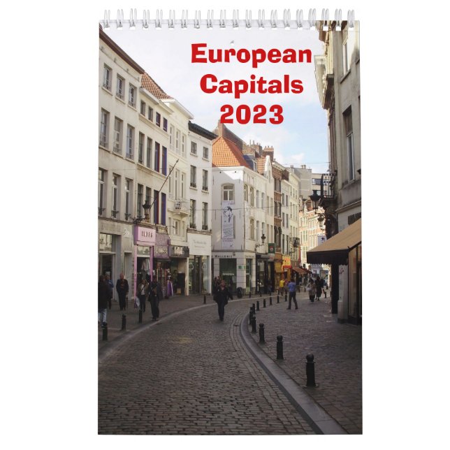 Capitais Europeias - Calendário 2023 (Capa)