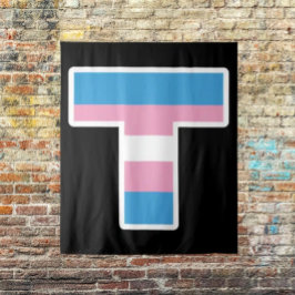 Capital T Tapeçaria Orgulho Trans