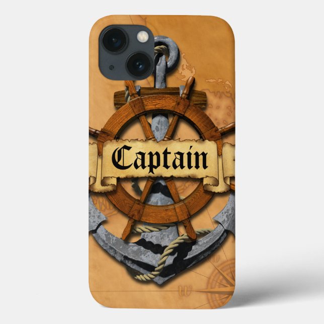 Capitão Âncora e roda (Verso)
