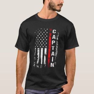 Capitão de Bombeiro Camisa Capitão de Combate a Fo