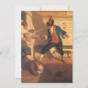 Capitão de Pirata Vintage, Luta de Espadas pelo NC