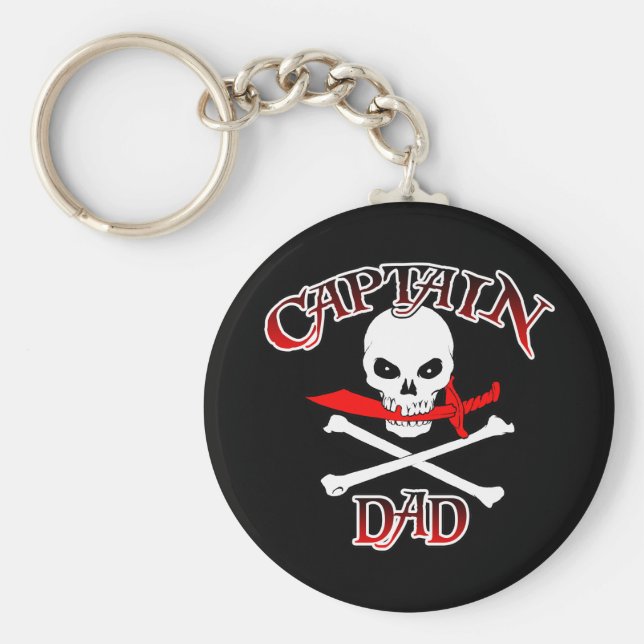 Capitão Pai (Cutlass) Chaveiro (Frente)