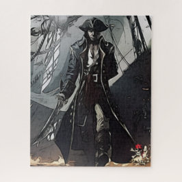 Capitão Pirata Jigsee Quebra-cabeça