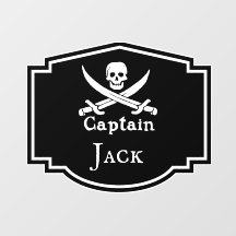 Capitão Pirata Personalizado