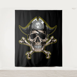 Capitão Real Tapeçaria do Tesouro Pirata