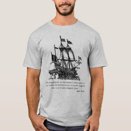 Capitão Sangue Pirata T-shirt