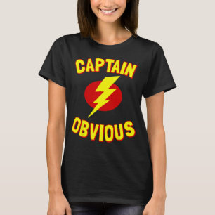 Capitão T-Shirt Óbvio 1
